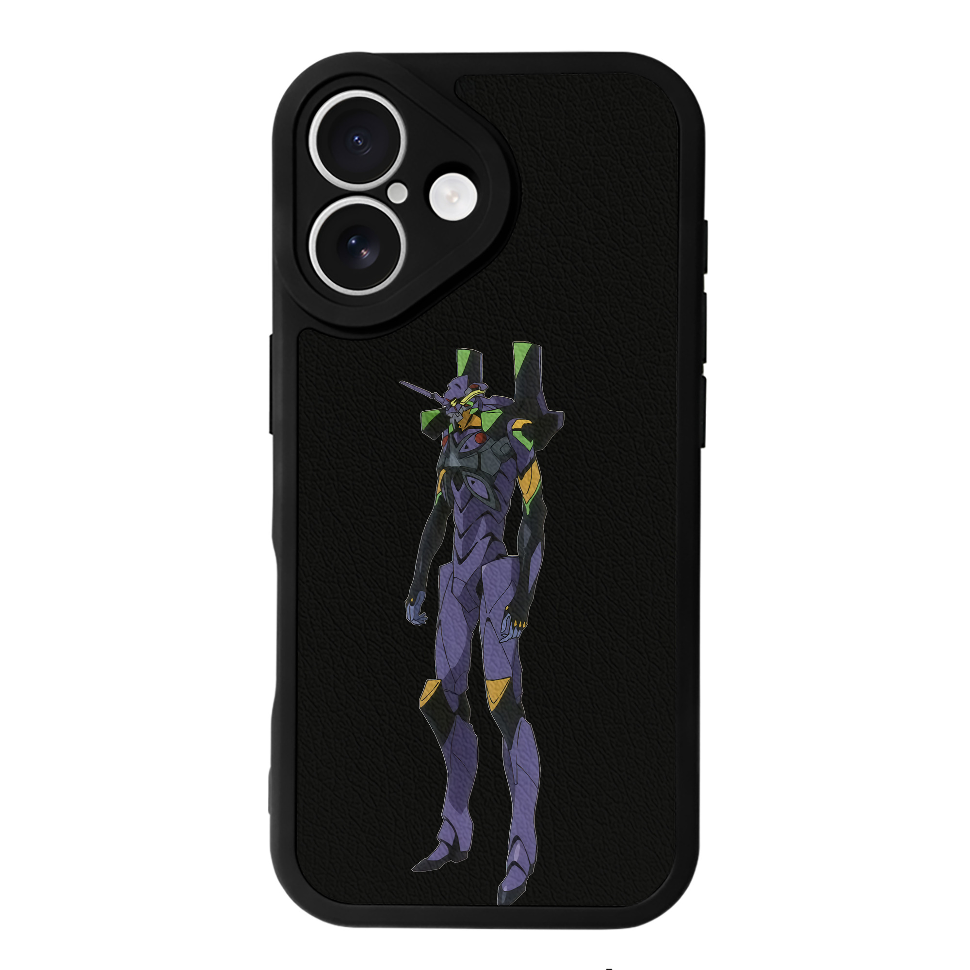 （画像用） EVA 新世紀エヴァンゲリオン 【iPhone 16シリーズ対応】シリコンスマホケース（レザー調） 材質：シリコン